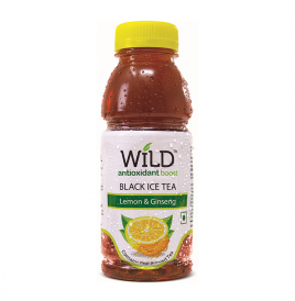 Wild Black Ice Tea Lemon & Ginseng  Plastic Bottle  300 millilitre